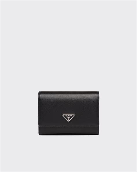 prada saffiano metal card case|Black Saffiano Case With Playing Cards .